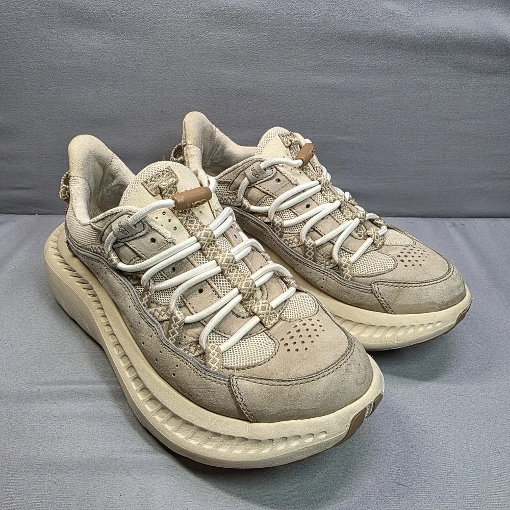 UGG CA805 V2 Remix Heritage Beige Athletic Chunky Shoes Sneaker Men's‎ Size 5.5